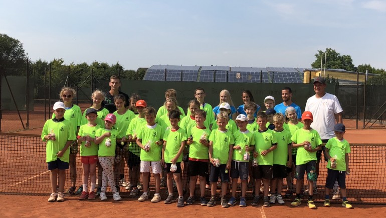 Erfolgreiches Tennis-Camp mit 29 Teilnehmern