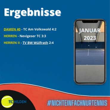 Überraschungen im Januar